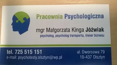 Pracownia Psychologiczna DIALOG - mgr Małgorzata Kinga Jóźwiak